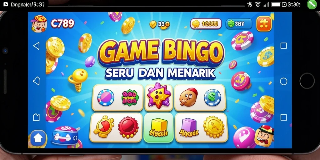 Tampilan gameplay C789 yang seru dan mengasyikkan dalam permainan Bingo.