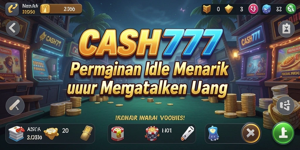 Tampilan gameplay CASH777 yang menarik dan menyenangkan.
