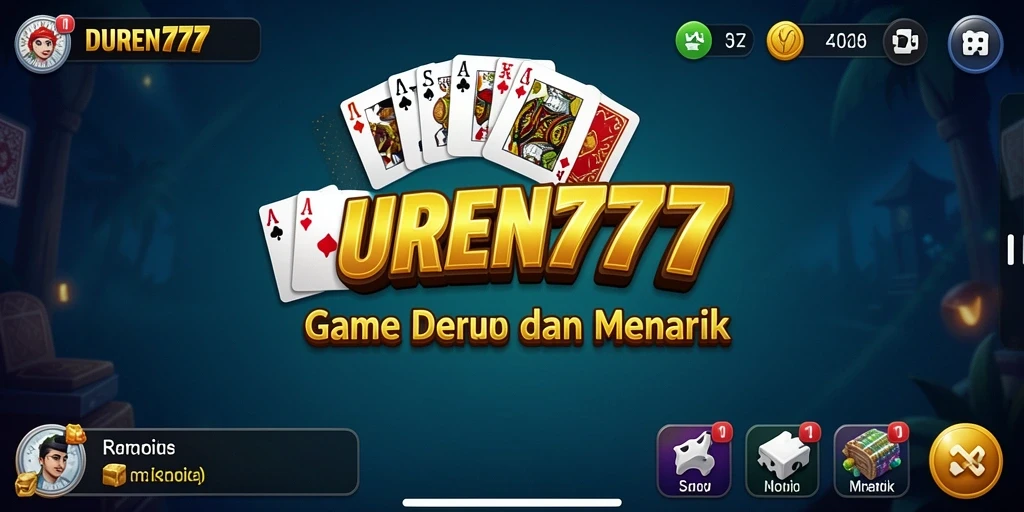 Tampilan gameplay DUREN777 yang menarik dan seru.