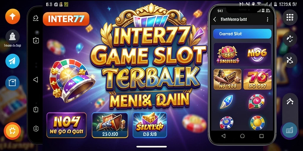 Tampilan menarik dari gameplay slot INTER77 dengan berbagai tema.