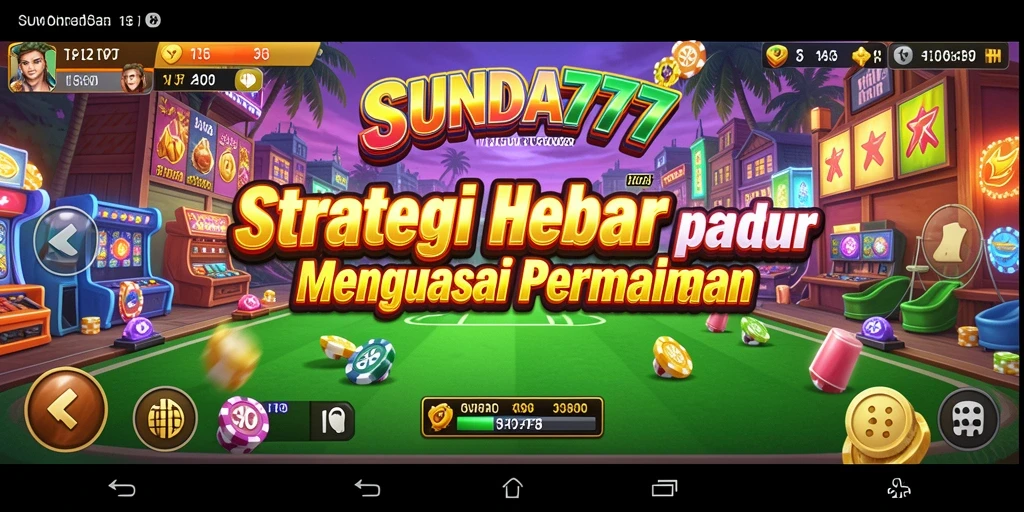 Tampilan gameplay <strong>SUNDA777</strong> yang seru dan strategis.